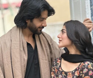 Fun Moments on Set Imran Ashraf Hina Afridi Light Up Ghulam Bashah Sundri Green Entertainment