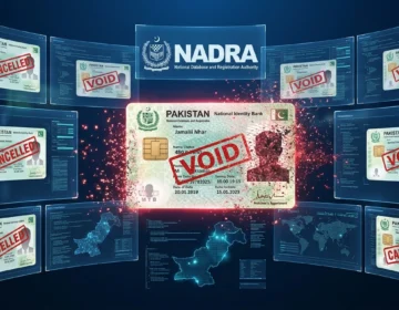 NADRA ID CARDS CANCELLED