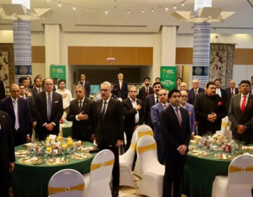 Aurangzeb urges overseas Pakistanis to invest via RDA platform