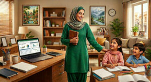 WORKING WOMAN AND HOME MANAGEMENT